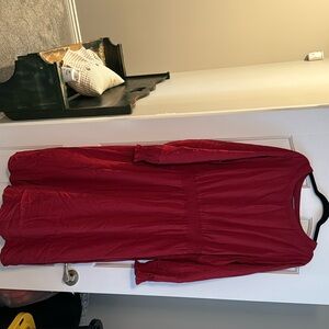 3X dress. Not this bright red.